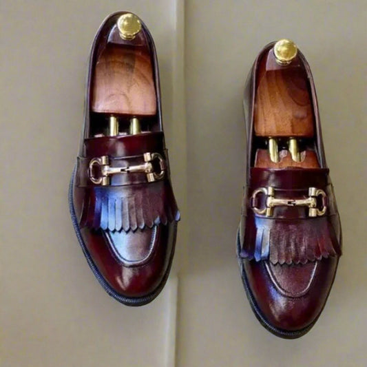 loafers red