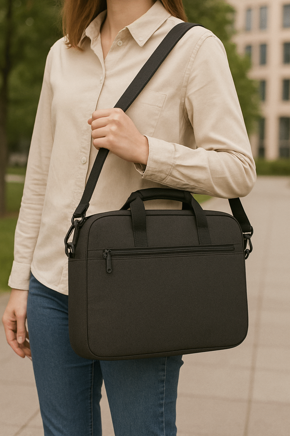 Sleek Unisex Laptop Bag - Image 6