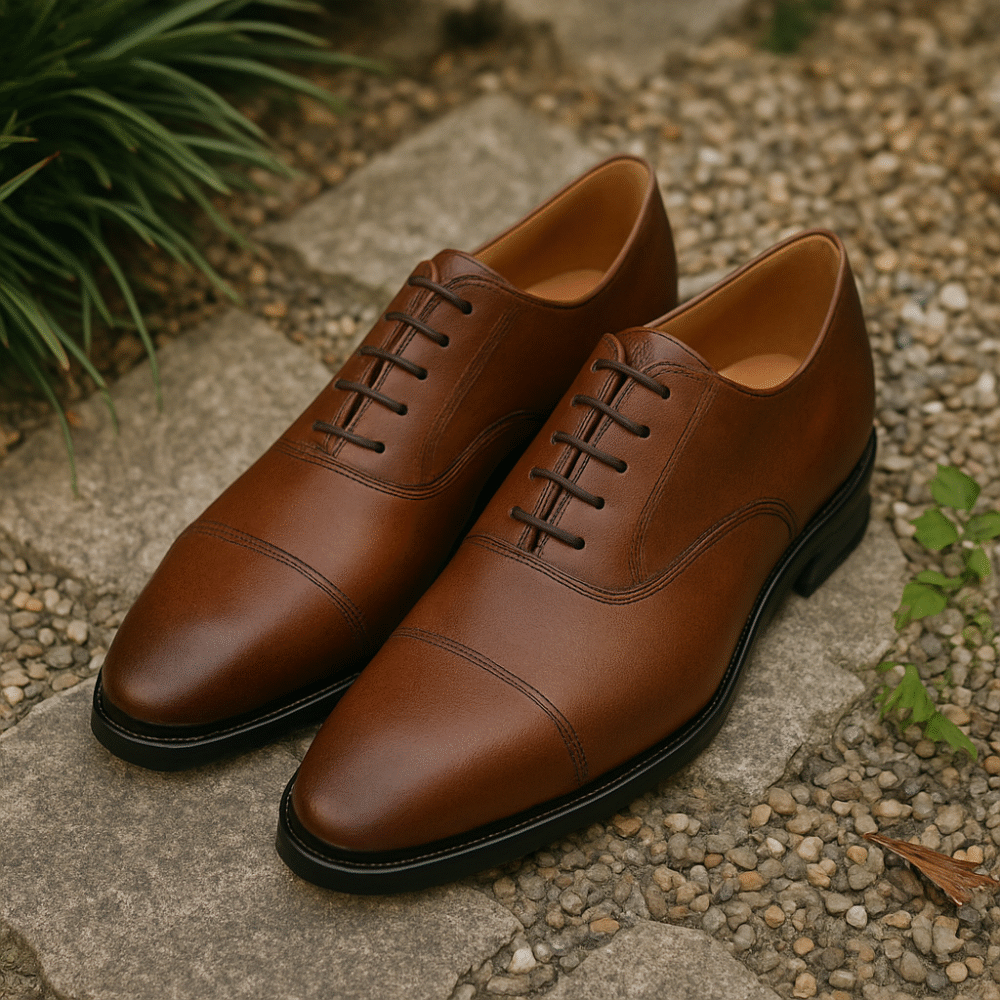 Handmade Brown Leather Shoes